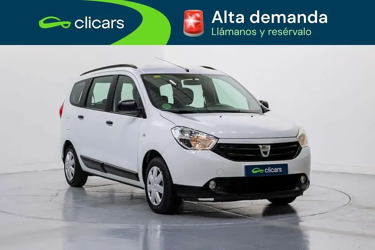 Usado Dacia Lodgy Ambiance 102 CV (75 kW) 2016 Blanco Monovolumen