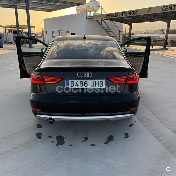 Usado Audi A3 S-Line 110 CV (80 kW) 2015 Negro Berlina