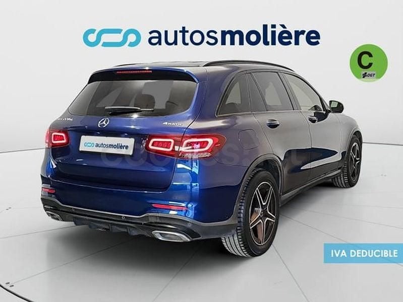 Usado Mercedes GLC220 194 CV (142 kW) 2020 Azul SUV