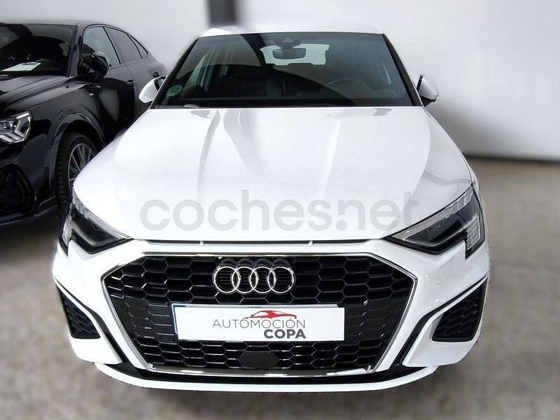 Usado Audi A3 150 CV (110 kW) 2022 Blanco Berlina
