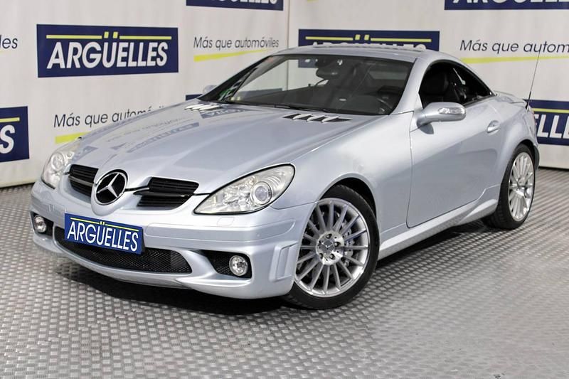 Usado Mercedes SLK55 AMG AMG 360 CV (264 kW) 2006 Gris metalizado Descapotable