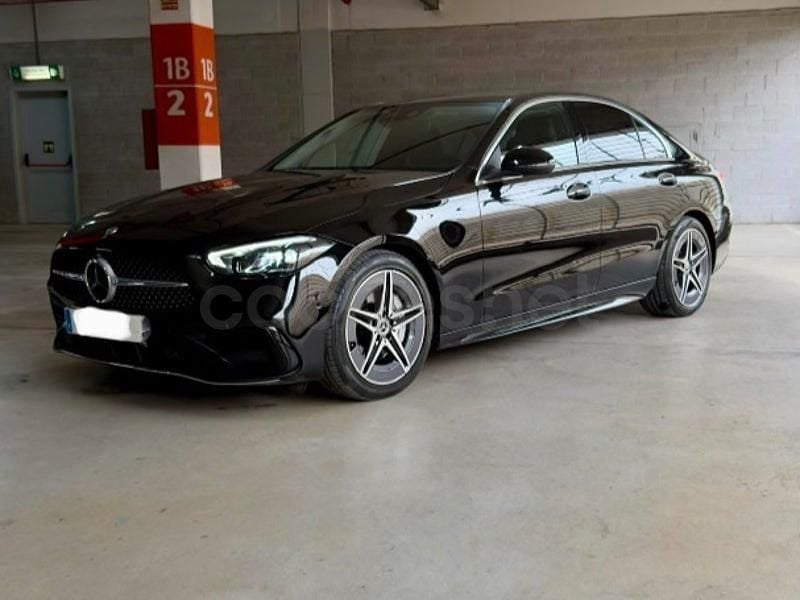 Usado Mercedes C220 200 CV (147 kW) 2021 Negro Berlina