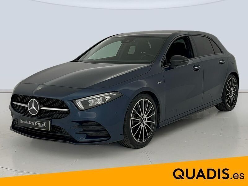 Azul Usado 2021 Mercedes A200 Berlina | 27.800 € (Precio justo) - Imagen 1/4