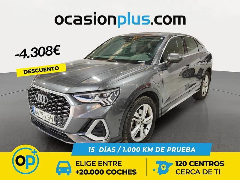 Usado Audi Q3 S-Line 245 CV (180 kW) 2021 Gris SUV