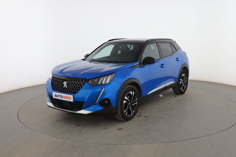 Azul Usado 2021 Peugeot 2008 GT-line SUV | 17.499 € (Precio justo) - Imagen 1/4