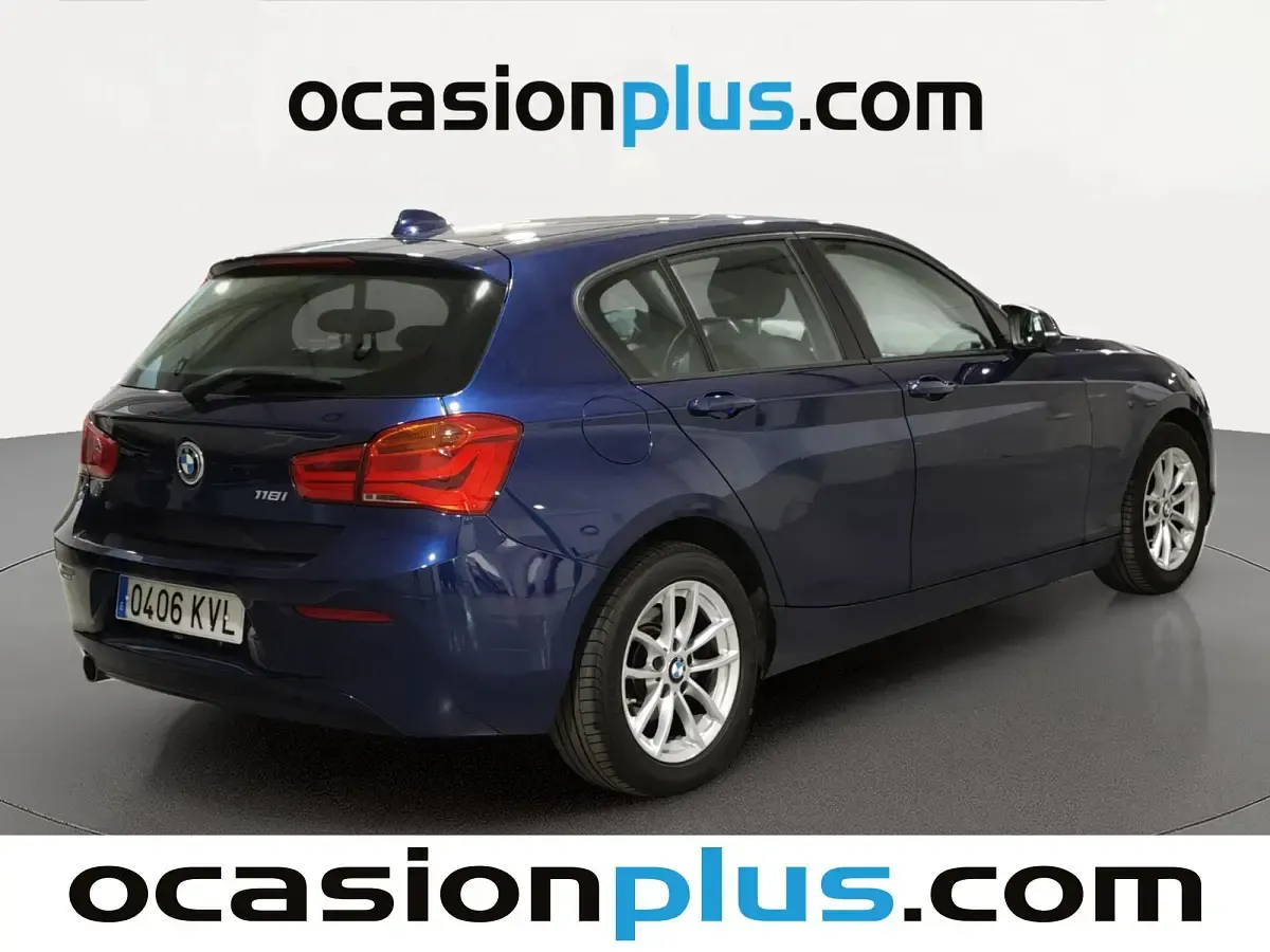 Usado BMW 118 136 CV (100 kW) 2019 Azul Utilitario