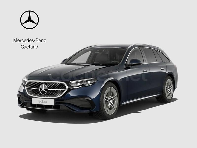 Usado Mercedes E200 204 CV (150 kW) 2025 Azul Familiar