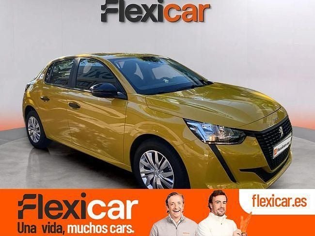 Amarillo Usado 2022 Peugeot 208 Utilitario | 12.890 € (Precio justo) - Imagen 1/4
