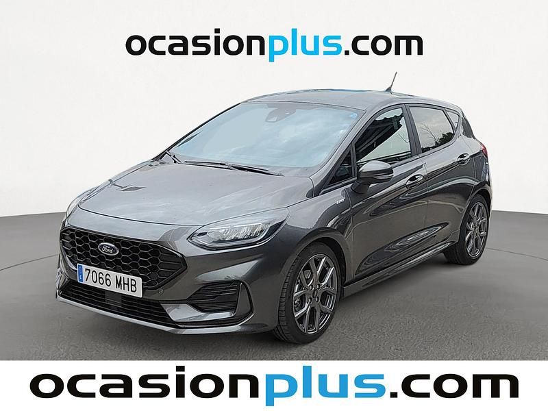 Gris Usado 2023 Ford Fiesta ST-Line Utilitario | 17.264 € (Precio justo) - Imagen 1/4