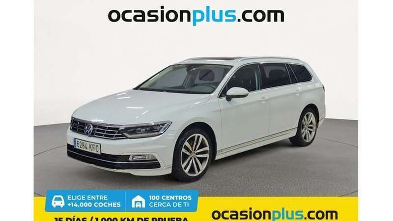 Blanco Usado 2017 VW Passat Sport Familiar | 20.500 € (Precio justo) - Imagen 1/4