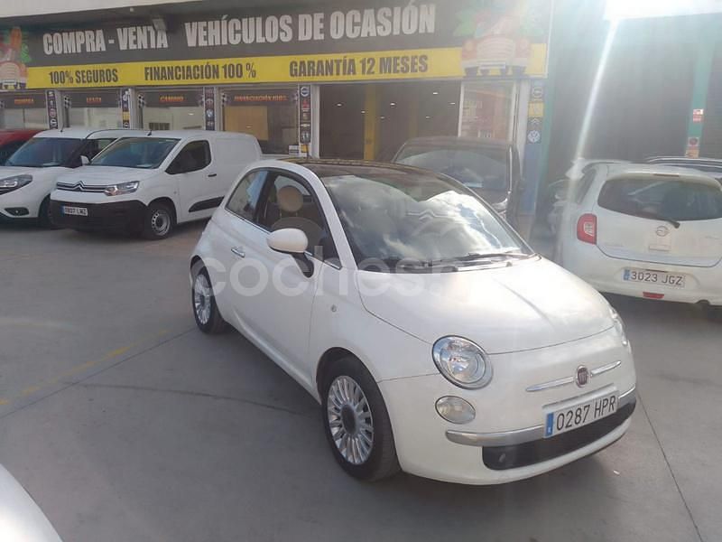 Blanco Usado 2013 Fiat 500 Lounge Berlina | 8500 € (Precio justo) - Imagen 1/4