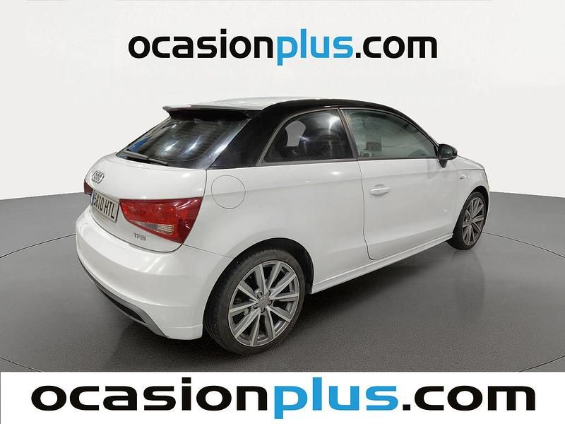 Usado Audi A1 86 CV (63 kW) 2013 Blanco Utilitario