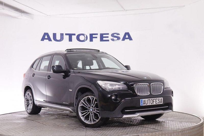 Usado BMW X1 204 CV (150 kW) 2012 Negro SUV