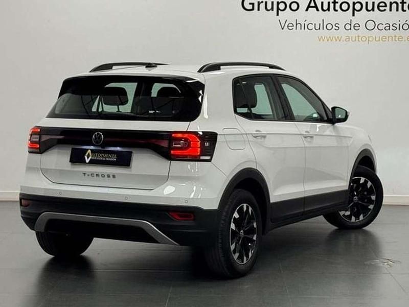 Usado VW T-Cross Advance 110 CV (80 kW) 2021 Blanco SUV