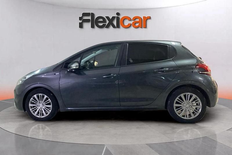 Usado Peugeot 208 Style 75 CV (55 kW) 2016 Gris Utilitario