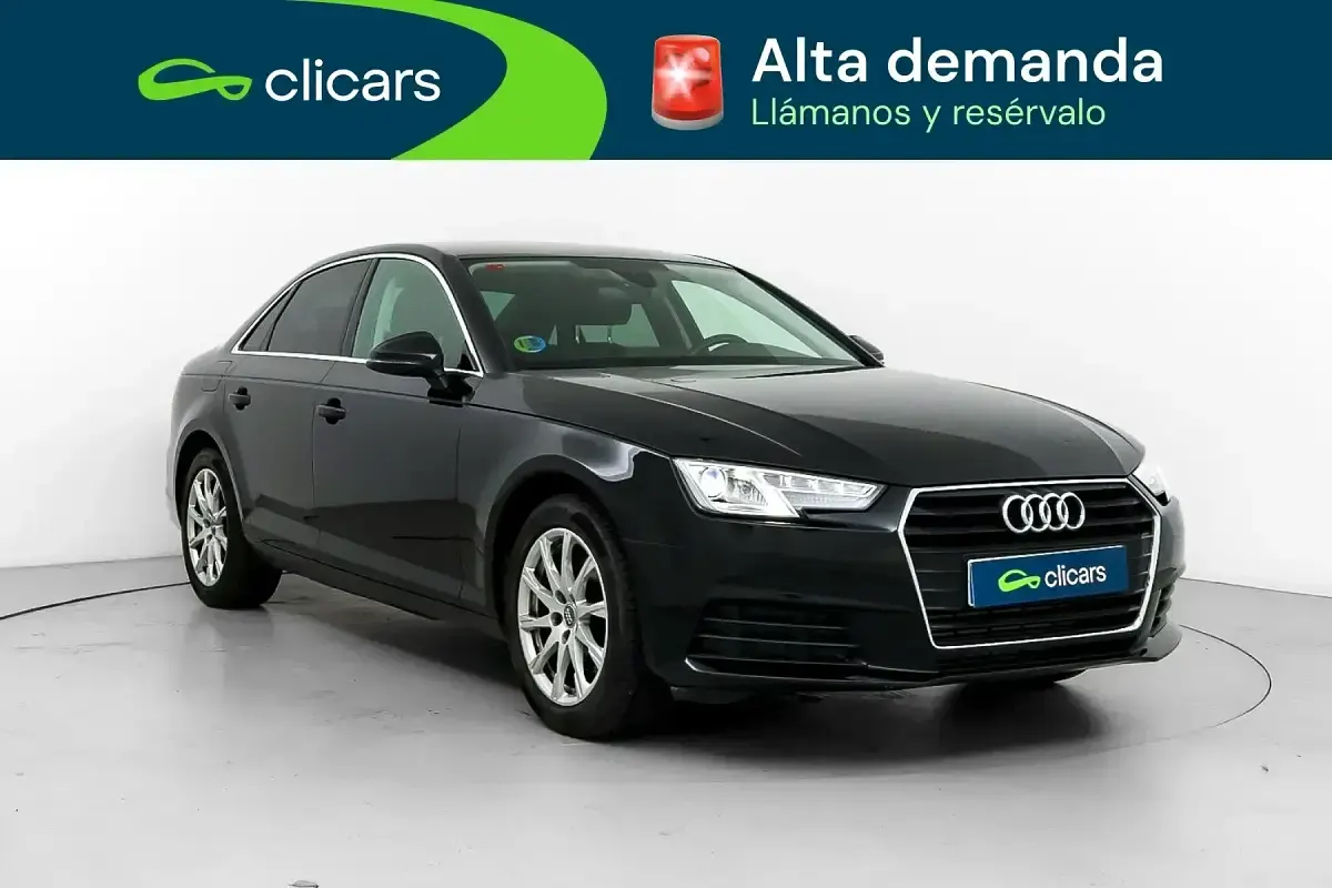 Usado Audi A4 Advanced 150 CV (110 kW) 2019 Negro Berlina