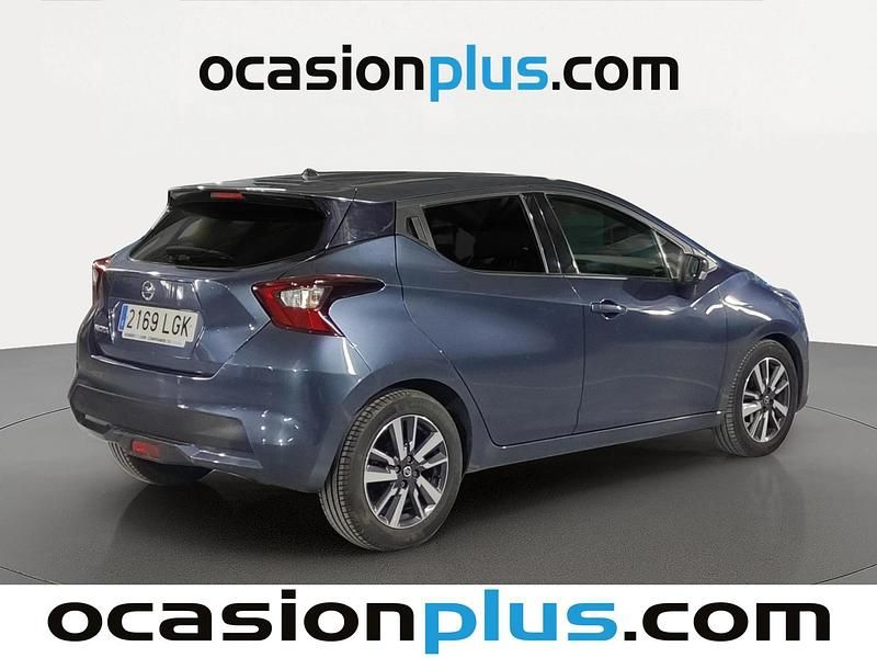 Usado Nissan Micra N-Connecta 90 CV (66 kW) 2020 Gris Utilitario