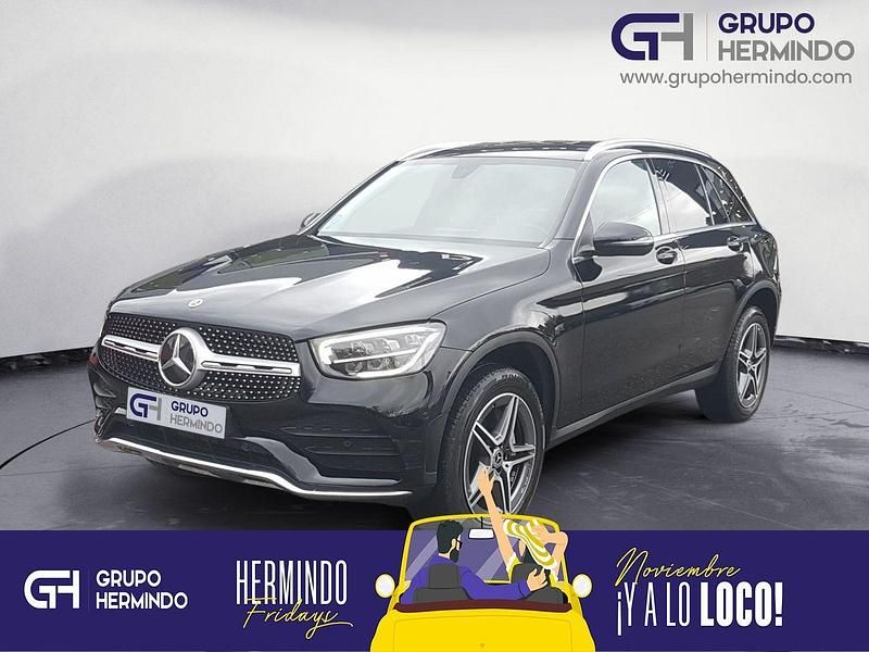 Negro Usado 2022 Mercedes GLC300e AMG line SUV | 43.885 € - Imagen 1/4