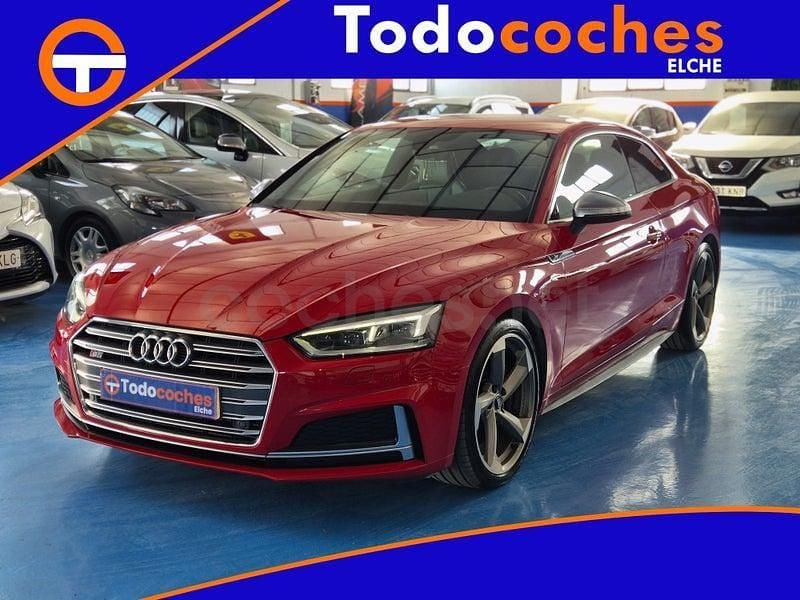 Usado Audi S5 333 CV (244 kW) 2017 Rojo Coupe