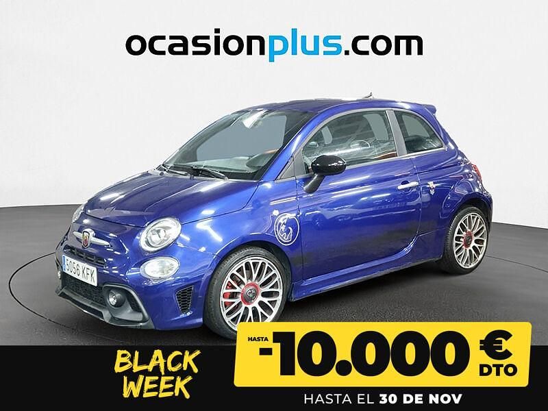 Azul Usado 2017 Abarth 500 Utilitario | 12.900 € (Un poco caro) - Imagen 1/4