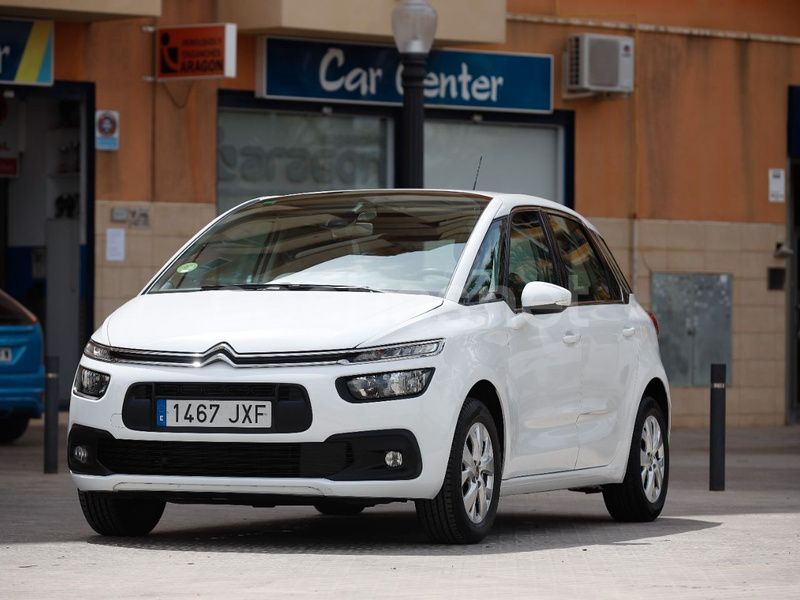 Blanco Usado 2017 Citroën C4 Picasso Feel Monovolumen | 11.500 € (Buen precio) - Imagen 1/4
