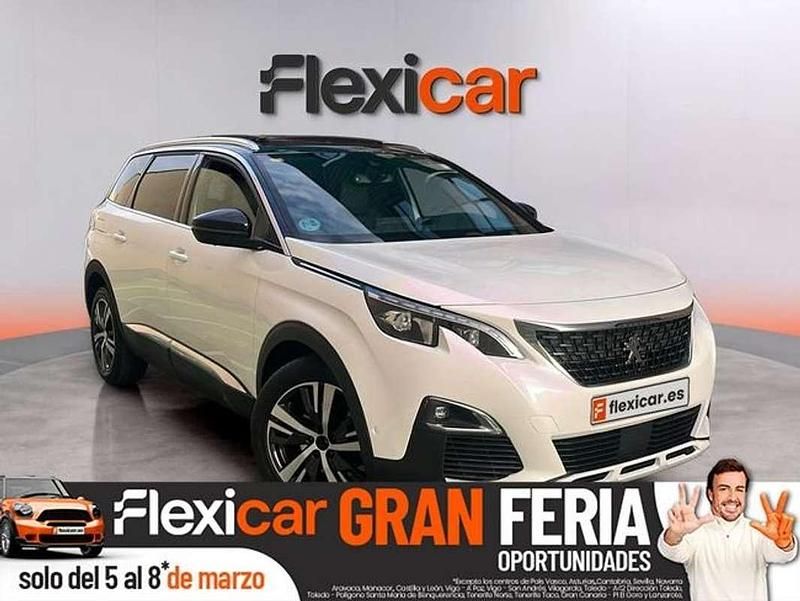 Usado Peugeot 5008 GT-line 131 CV (96 kW) 2018 Blanco SUV
