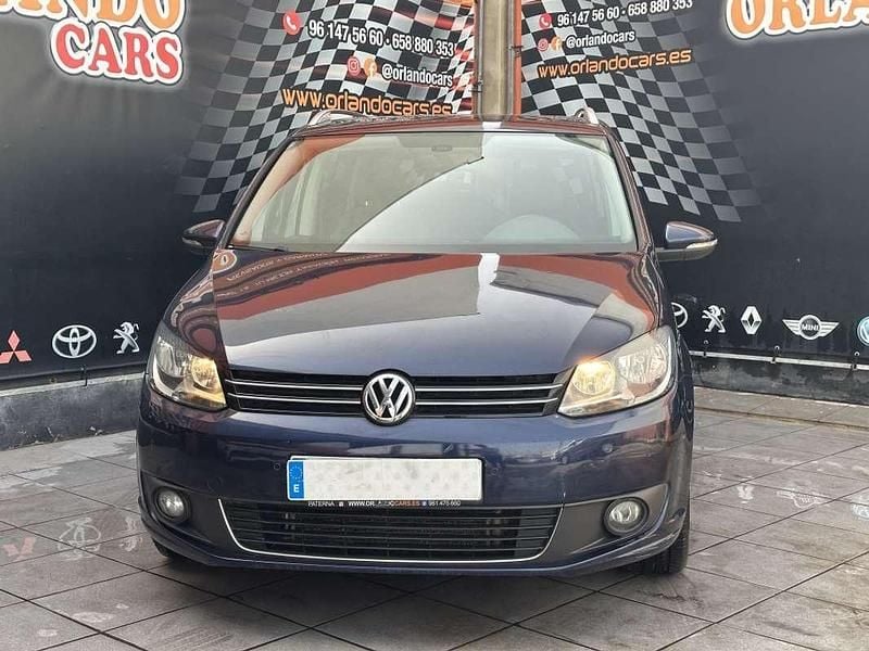 Usado VW Touran Edition 105 CV (77 kW) 2012 Azul Monovolumen