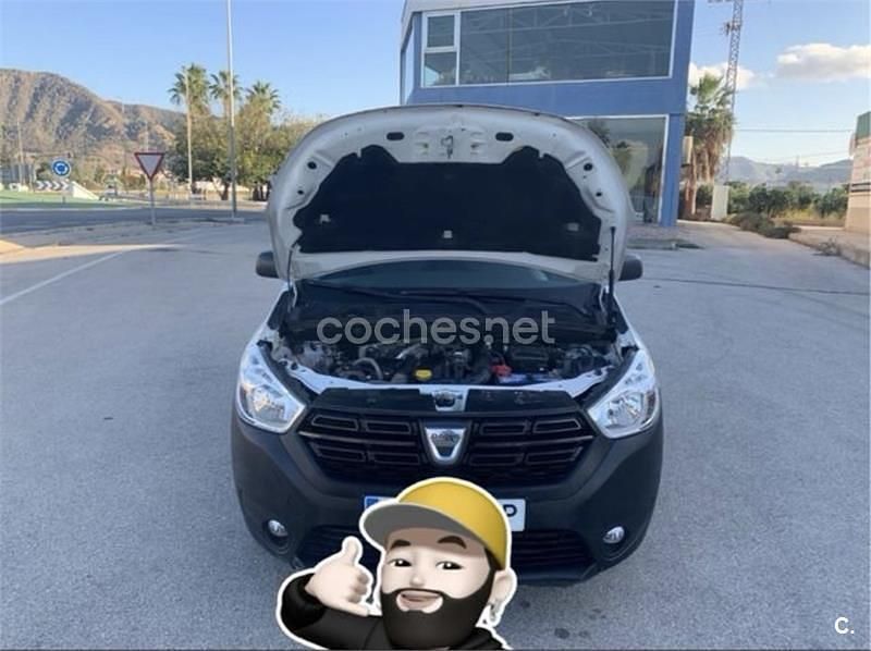 Blanco Usado 2019 Dacia Dokker Ambiance Van | 7500 € (Buen precio) - Imagen 1/4