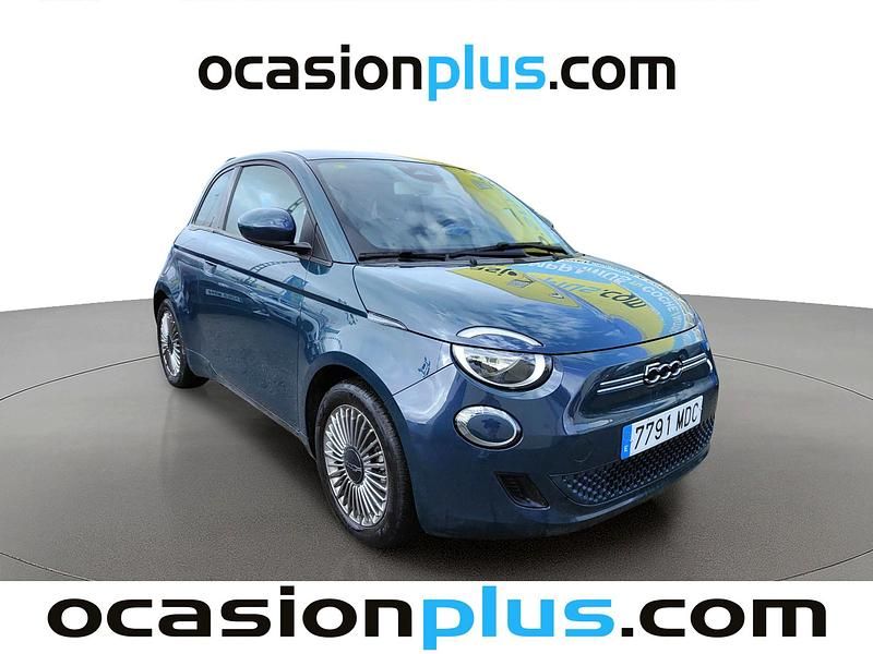 Usado Fiat 500e Icon 86 kW (118 CV) 2022 Azul Utilitario
