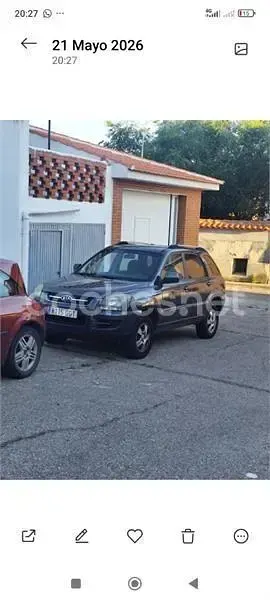 Usado Kia Sportage LX 142 CV (104 kW) 2008 Gris / plata SUV