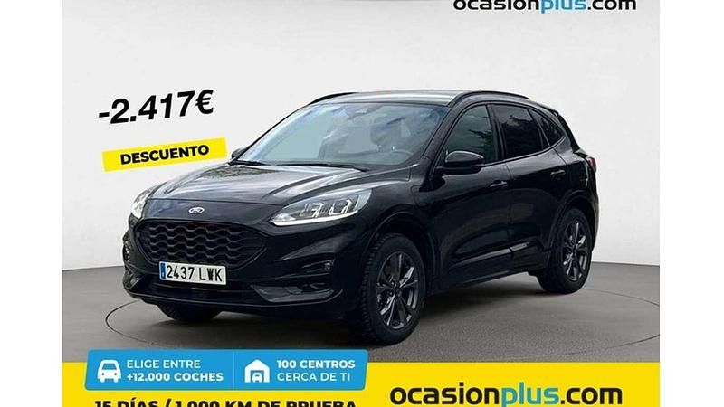 Negro Usado 2022 Ford Kuga ST-Line SUV | 17.334 € (Super precio) - Imagen 1/4