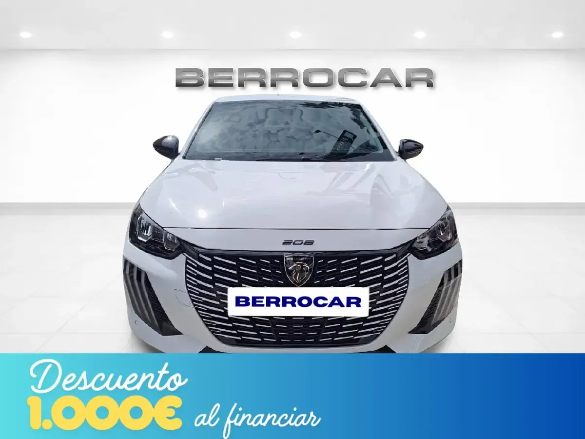 Usado Peugeot e-208 Style 100 kW (136 CV) 2024 Blanco Utilitario