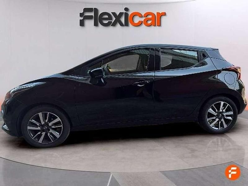 Usado Nissan Micra Acenta 71 CV (52 kW) 2019 Negro Utilitario