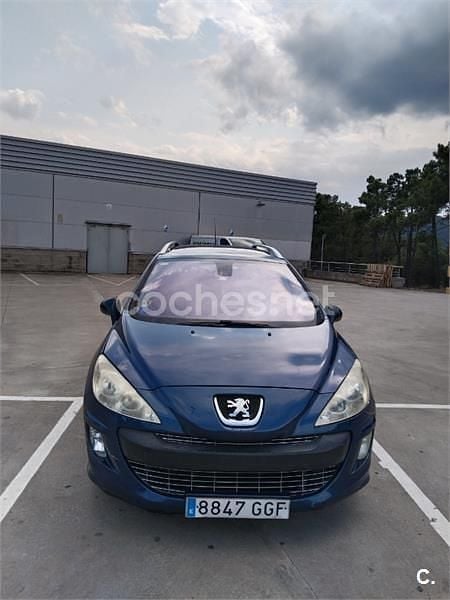 Azul Usado 2008 Peugeot 308 Premium Familiar | 2200 € (Buen precio) - Imagen 1/4