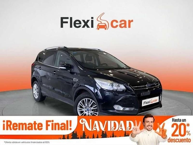 Negro Usado 2013 Ford Kuga Titanium SUV | 10.390 € (Buen precio) - Imagen 1/4