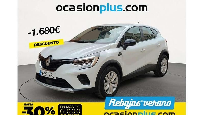 Blanco Usado 2022 Renault Captur Intens SUV | 16.628 € (Precio justo) - Imagen 1/4