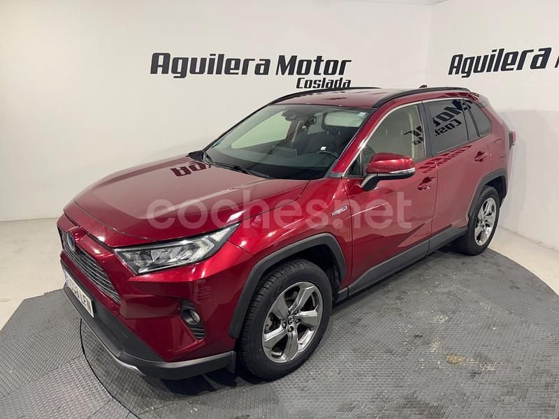 Usado Toyota RAV4 Hybrid Advance 218 CV (160 kW) 2020 Granate SUV