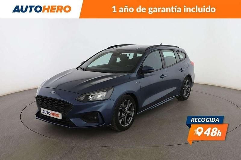Gris Usado 2019 Ford Focus ST-Line Familiar | 15.699 € (Precio justo) - Imagen 1/3