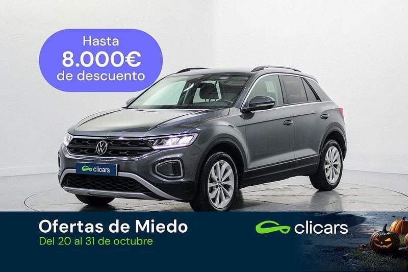 Blanco Usado 2022 VW T-Roc Life SUV | 20.190 € (Buen precio) - Imagen 1/4