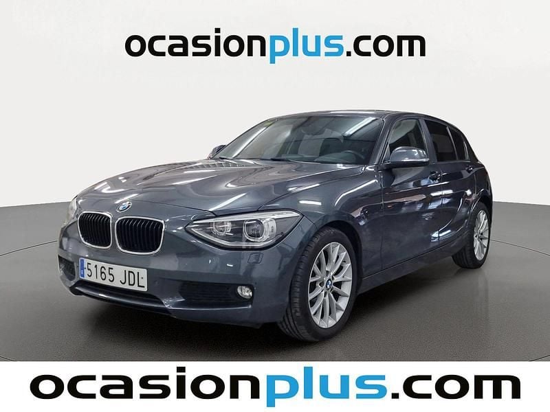 Gris Usado 2015 BMW 118 Utilitario | 14.200 € (Buen precio) - Imagen 1/4