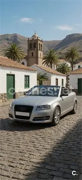Usado Audi A3 Cabriolet Ambition 105 CV (77 kW) 2012 Gris / plata Descapotable