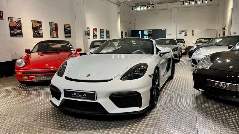 Blanco Usado 2019 Porsche 718 Spyder Descapotable | 103.718 € - Imagen 1/4
