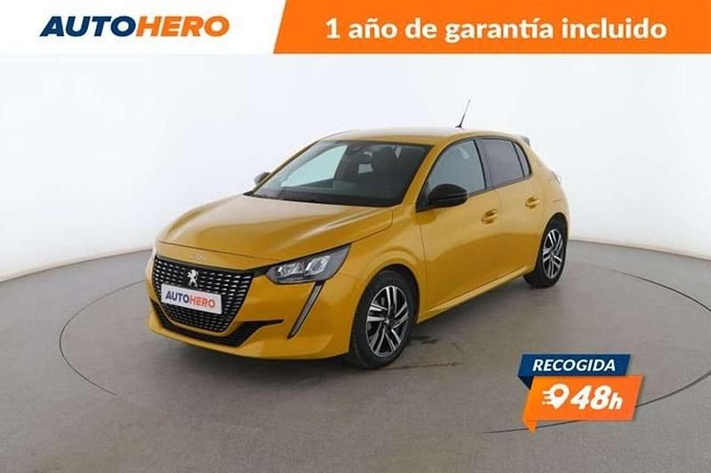 Amarillo Usado 2022 Peugeot 208 Allure Utilitario | 13.713 € (Precio justo) - Imagen 1/3