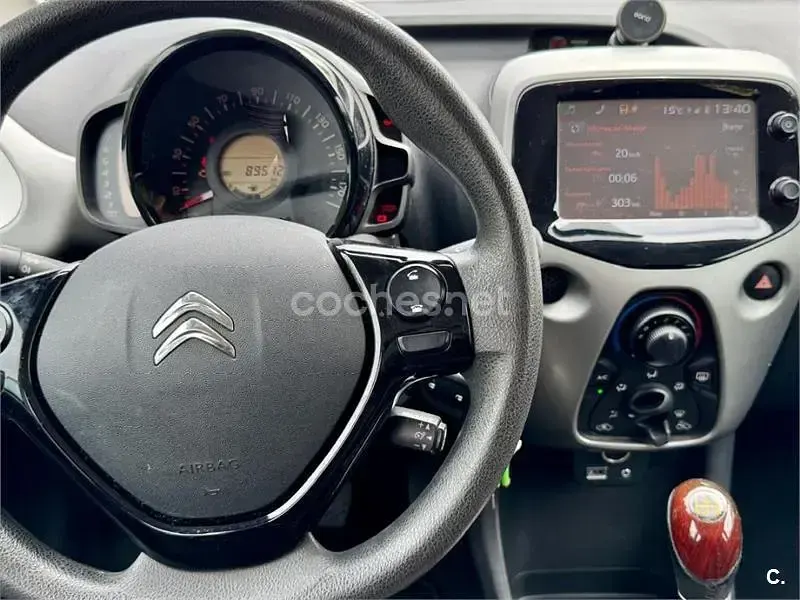 Usado Citroën C1 Feel 82 CV (60 kW) 2017 Blanco Utilitario