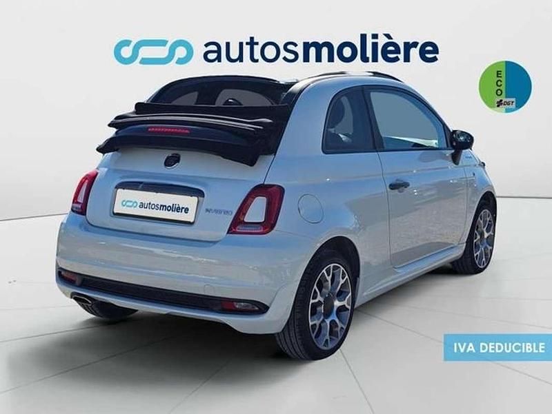 Usado Fiat 500C Sport 71 CV (52 kW) 2022 Blanco Descapotable