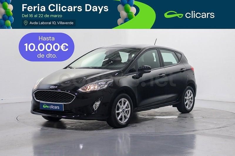 Usado Ford Fiesta Trend+ 85 CV (62 kW) 2018 Negro Utilitario
