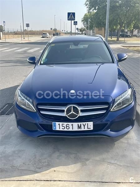 Azul Usado 2015 Mercedes C300 Elegance Familiar | 15.390 € - Imagen 1/4