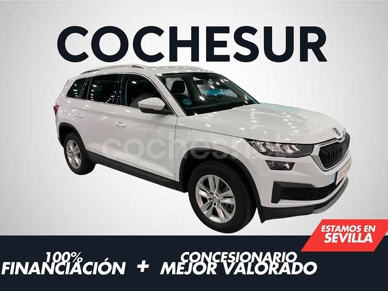 Blanco Usado 2023 Skoda Kodiaq Ambition SUV | 27.990 € (Precio justo) - Imagen 1/4