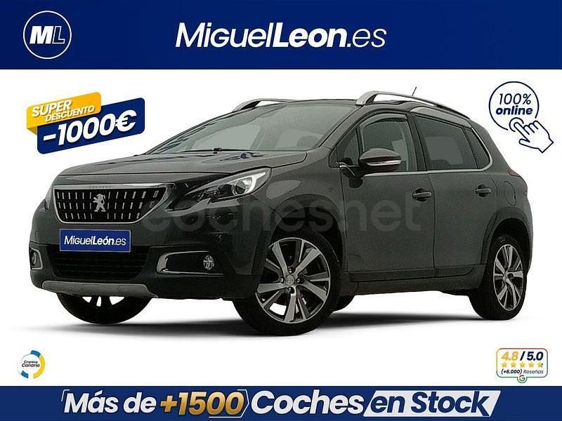 Gris / plata Usado 2019 Peugeot 2008 Allure SUV | 11.485 € (Precio justo) - Imagen 1/3