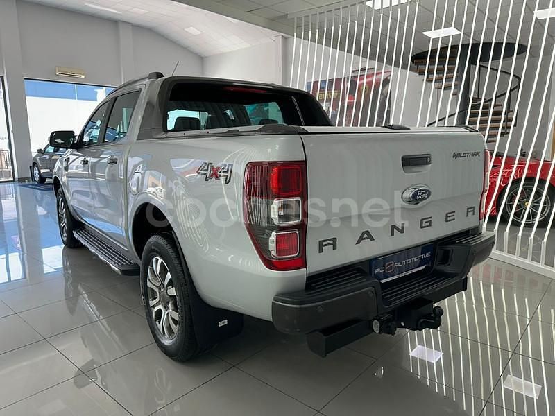 Usado Ford Ranger Wildtrack 200 CV (147 kW) 2019 Gris / plata Recogida
